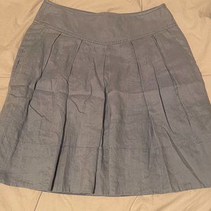 Linen Blue Skirt
